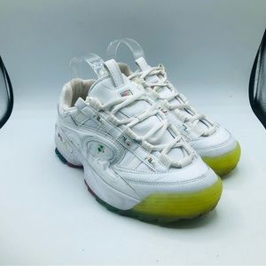 Fila White‎ Multicolor Sneakers